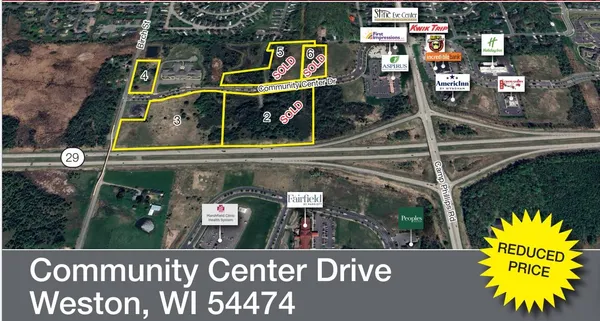 $675,125 | 0 Community Center Drive, Unit 2 LOTS, Schofield, WI 54476