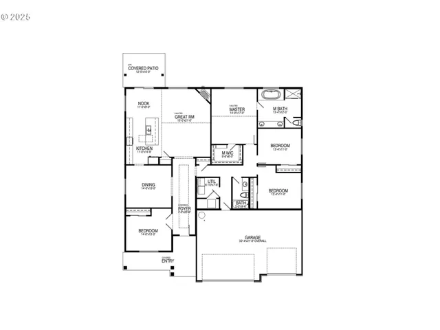 a picture of a floor plan
