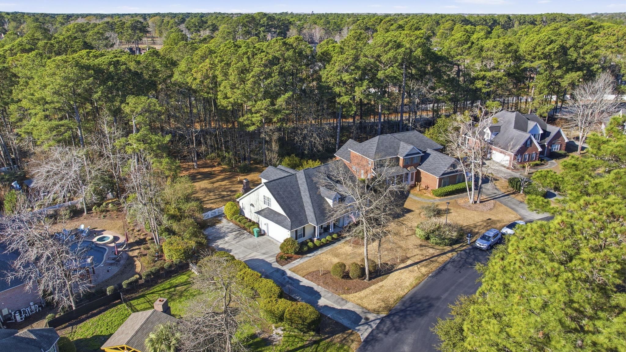1301 Regent Terrace North Surfside Beach, SC 29575 - Photo 37 of 40 Drone / aerial view