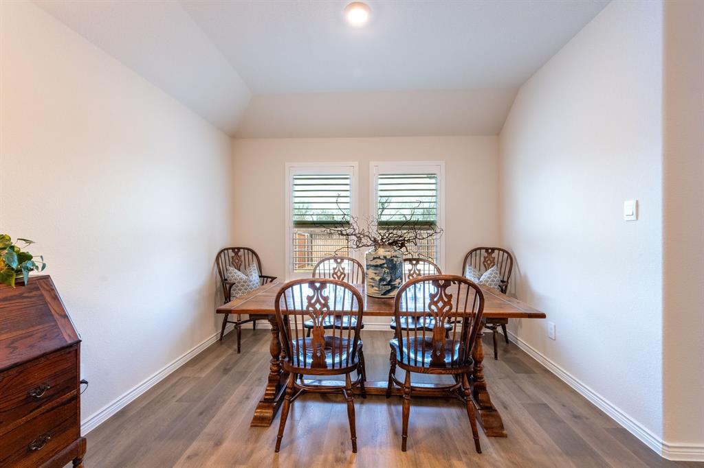 224 Wakefield Road Fate, TX 75189 - Photo 13 of 30 a view of a dining room with furniture window and outside view