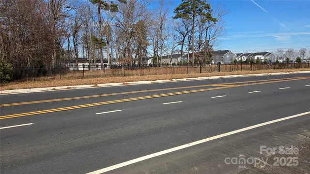 a view of a city street