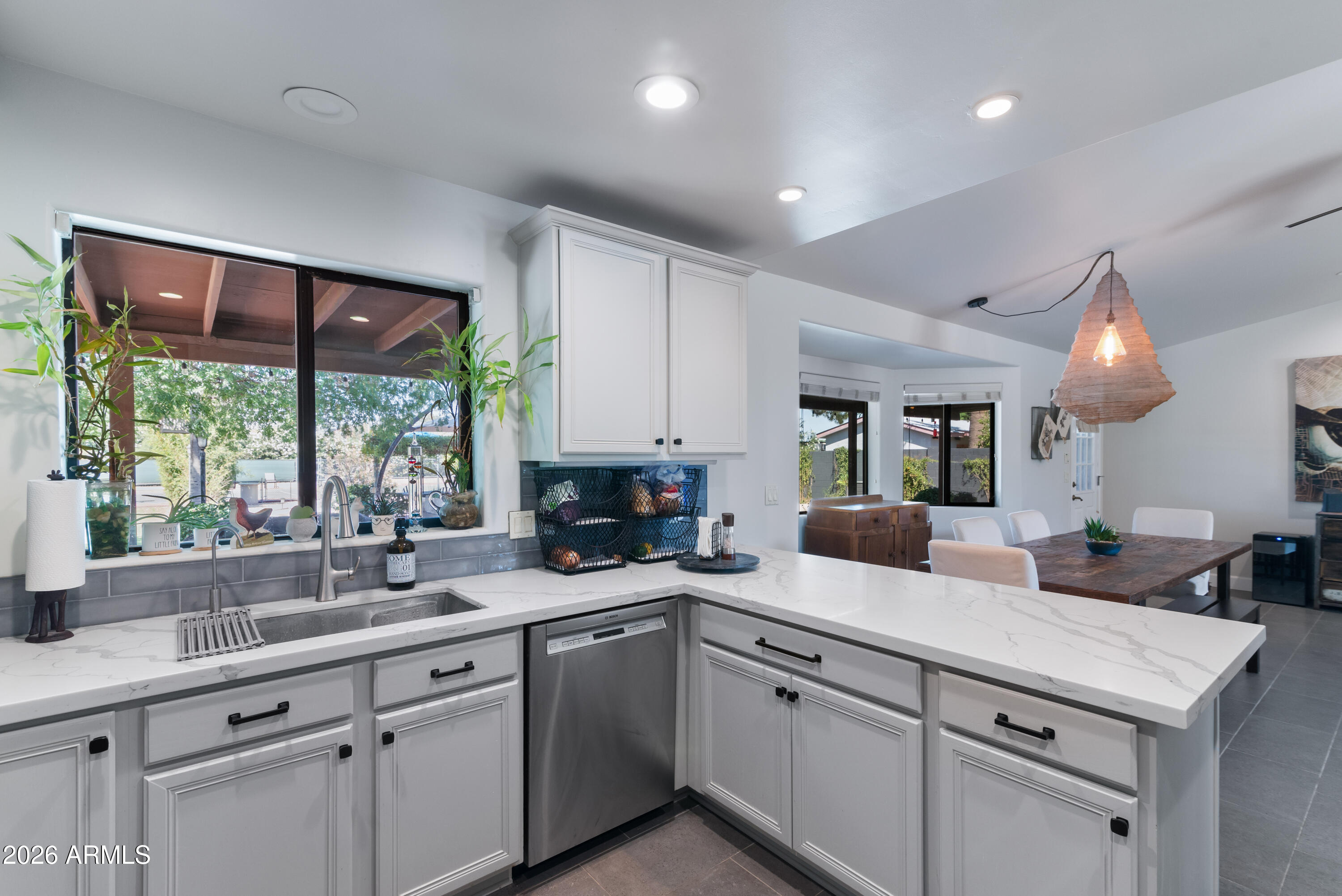 19216 North 29th Street Phoenix, AZ 85050 - Photo 9 of 42 Beautiful Views of Backyard from Kitchen