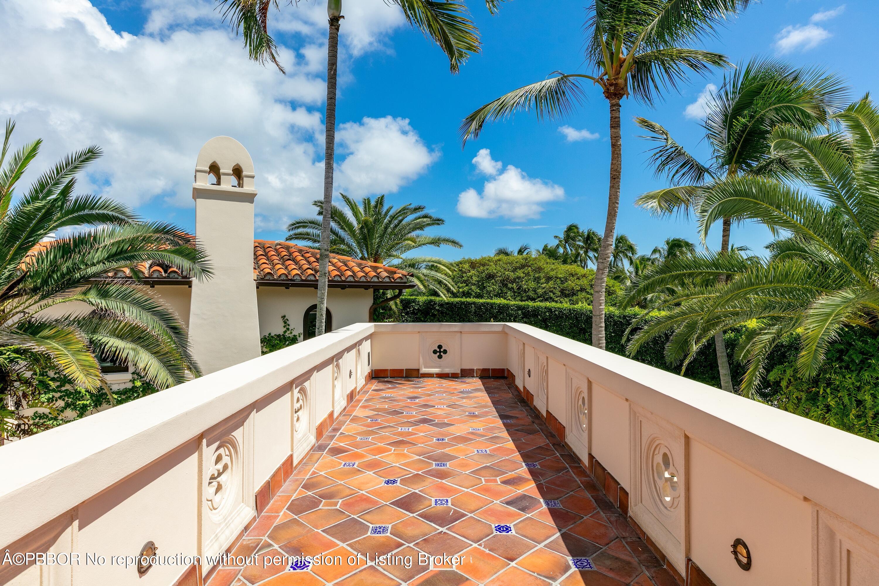 313 Dunbar Road Palm Beach, FL 33480 - Photo 36 of 73 a view of balcony with outdoor space