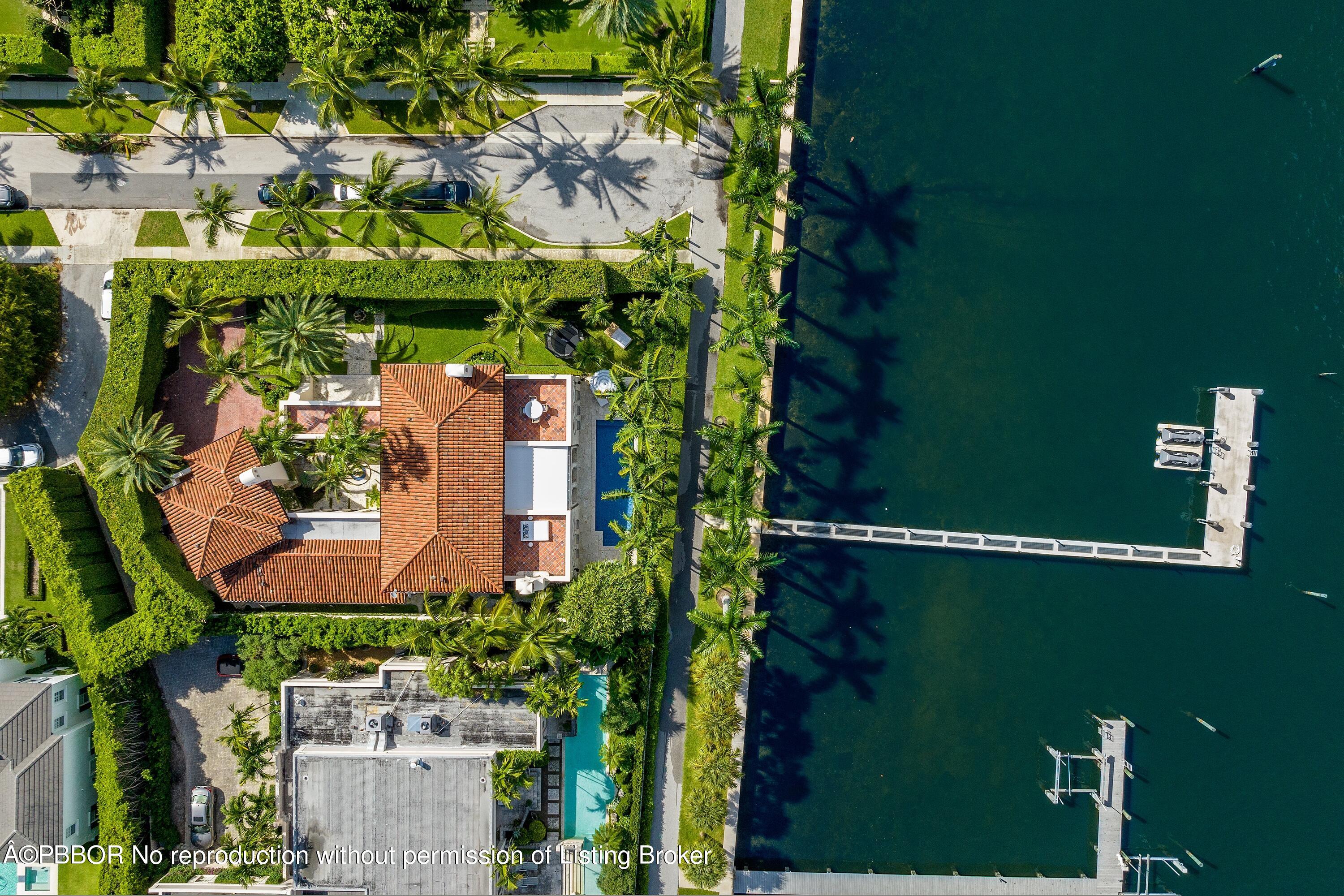 313 Dunbar Road Palm Beach, FL 33480 - Photo 66 of 73 Aerial