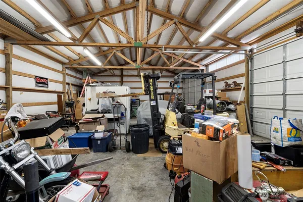 a view of a storage room with a lot of stuff