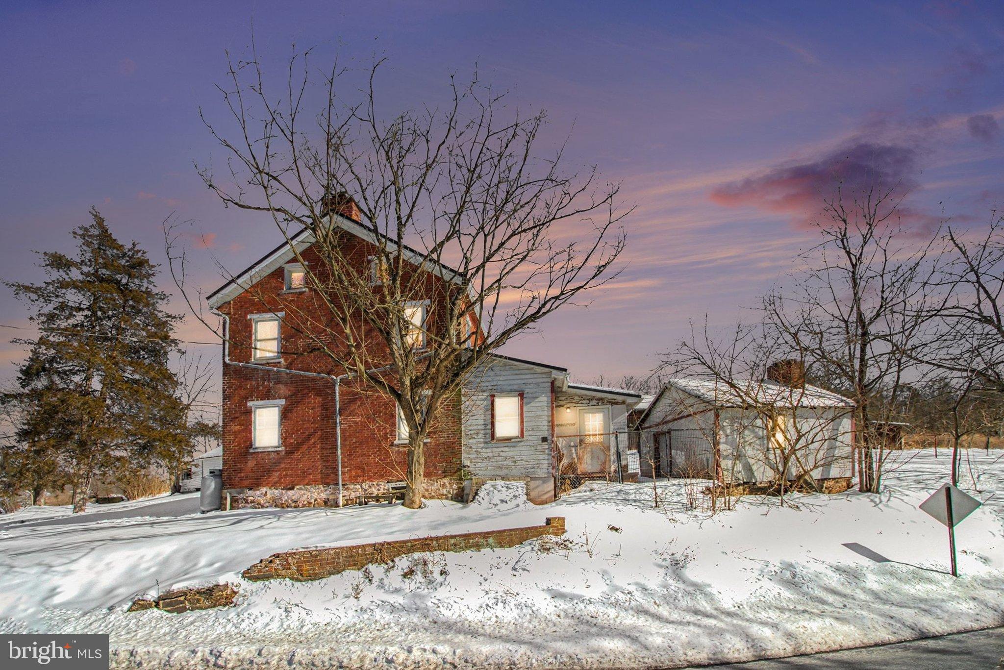 84 Kennedy Valley Road Landisburg, PA 17040 - Photo 20 of 31 Charming winter retreat under a pastel sky.