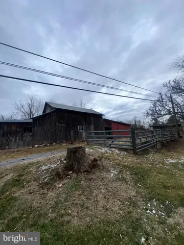 a view of house with backyard