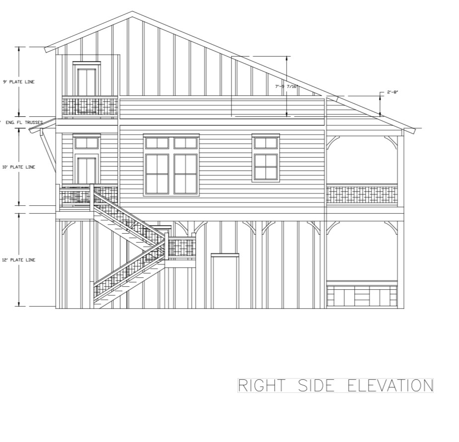 147 Front Street Rockport, TX 78382 - Photo 5 of 5 a black and white photo of a living room