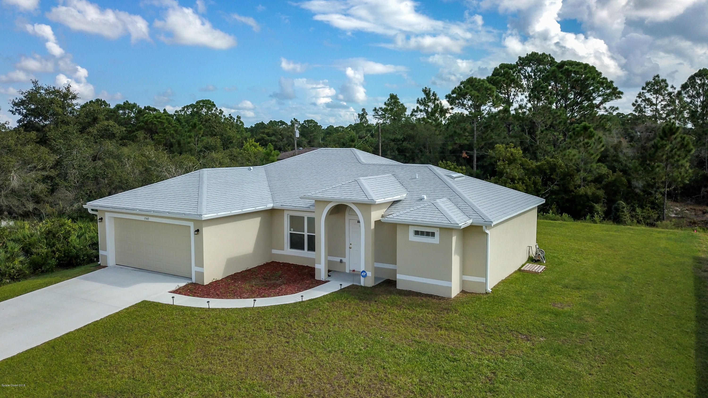 Front Aerial view