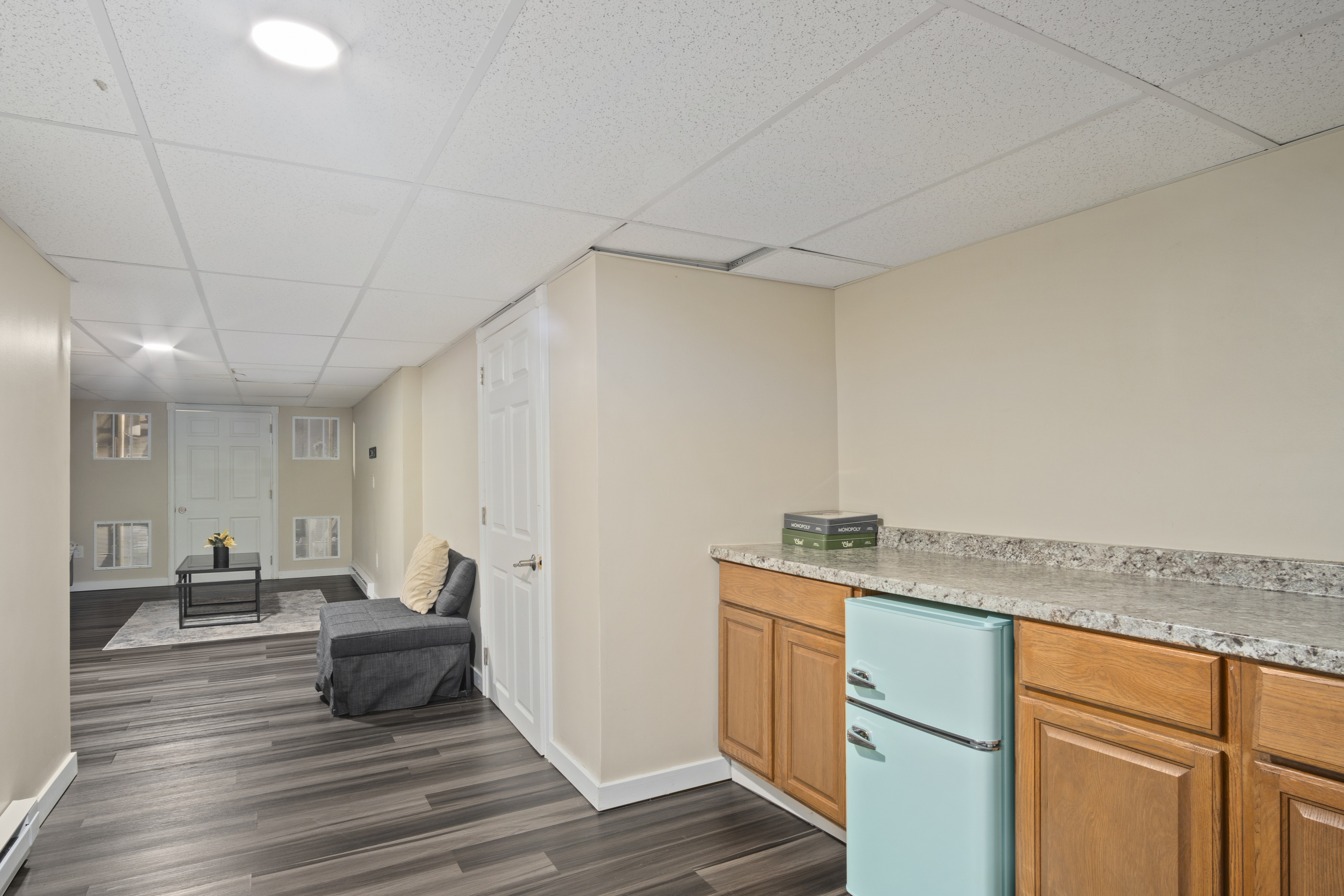 33 Briar Hill Road Norwich, CT 06360 - Photo 22 of 33 a hallway with washer and dryer