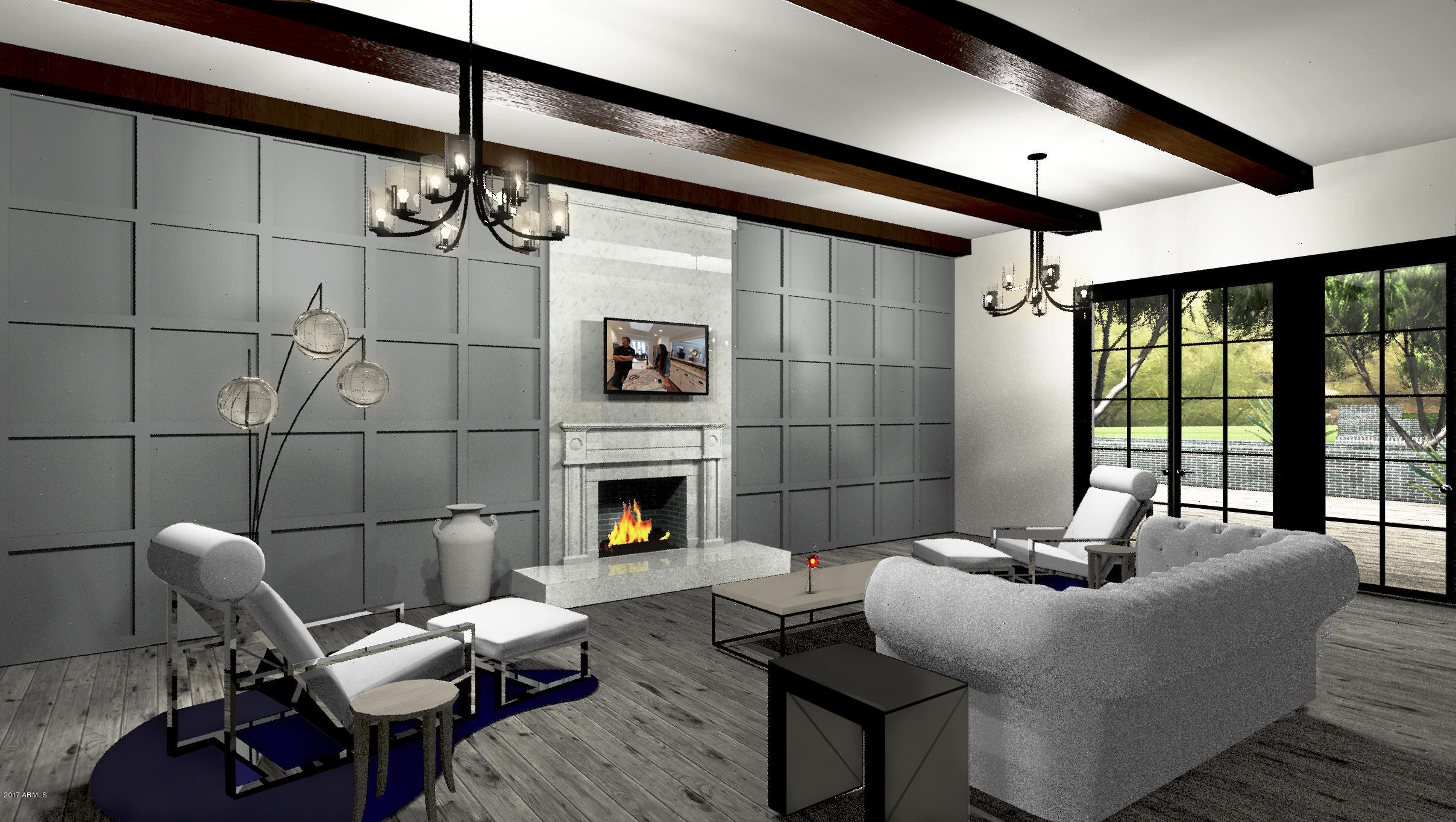 5302 East Palomino Road Phoenix, AZ 85018 - Photo 5 of 45 Living Room Rendering