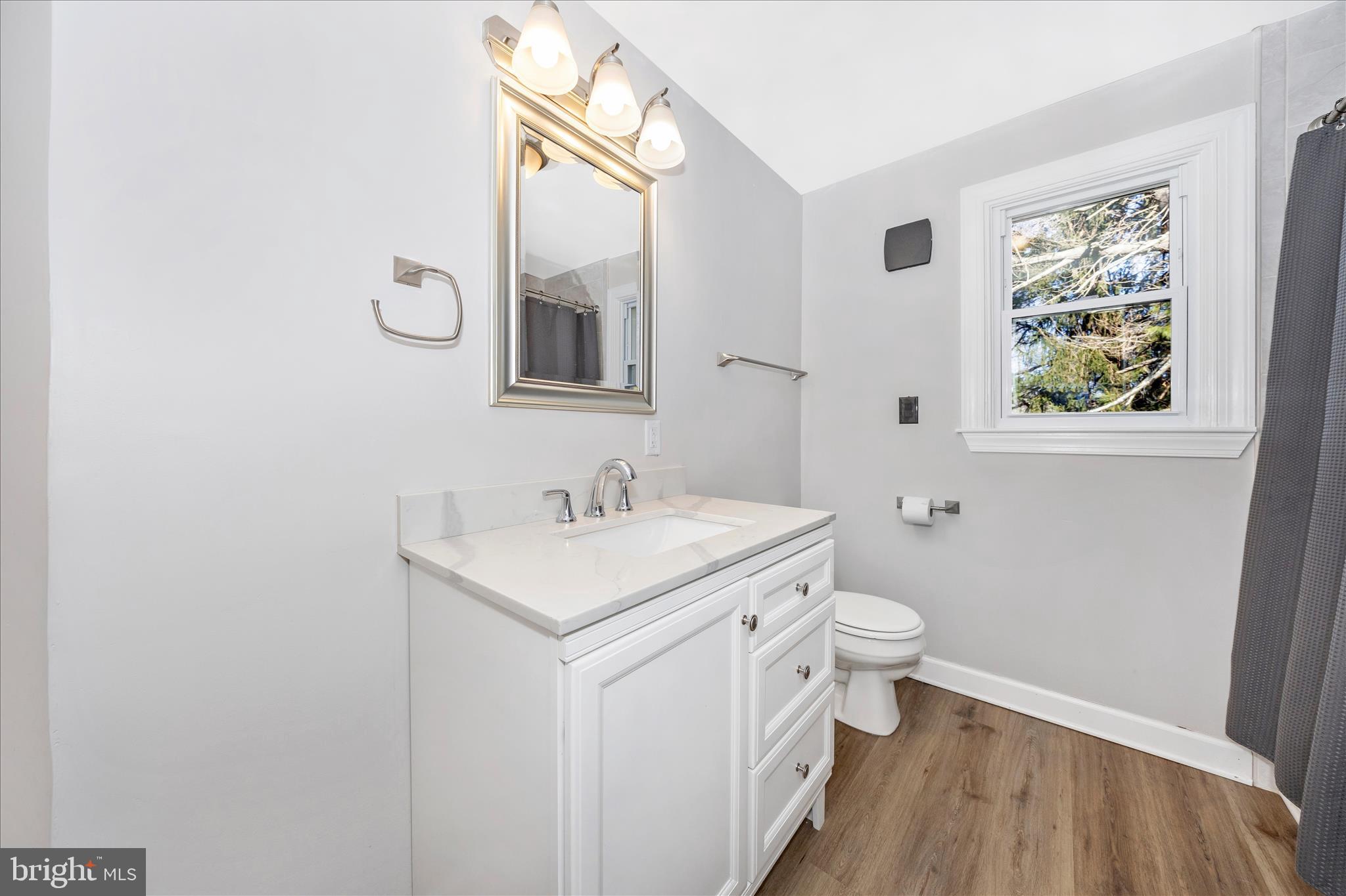11863 Wolfsville Road Smithsburg, MD 21783 - Photo 30 of 51 a bathroom with a sink a toilet and a mirror
