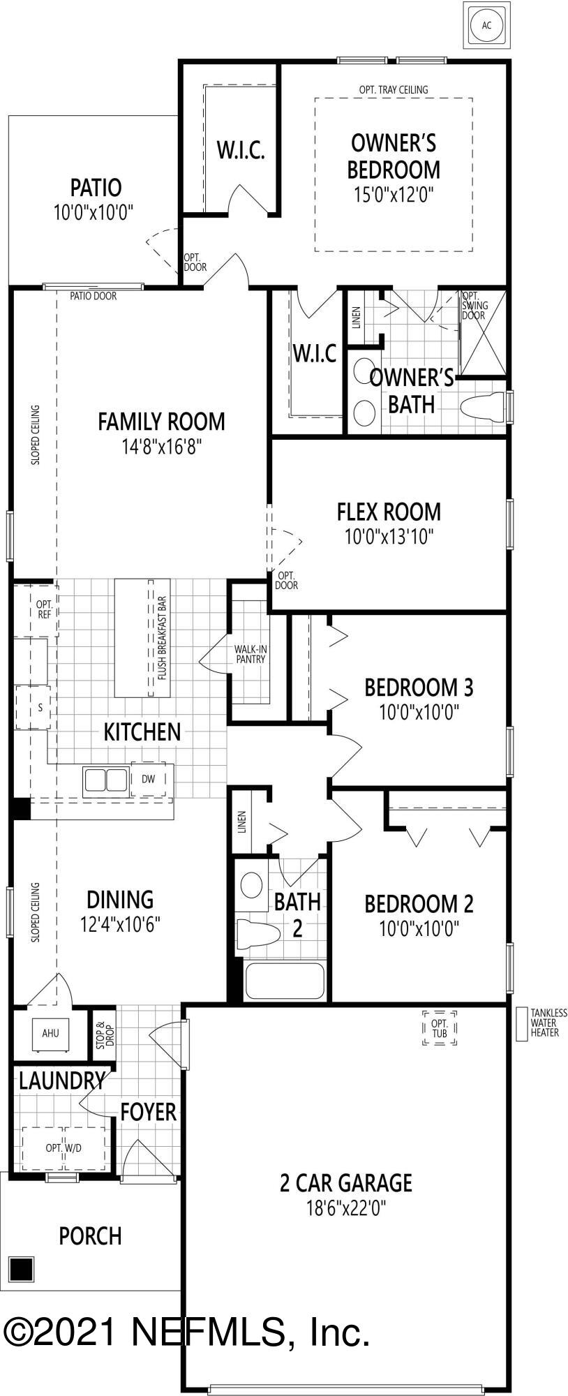 13203 Dunwick Road Jacksonville, FL 32256 - Photo 25 of 25 Carrabelle Floor Plan