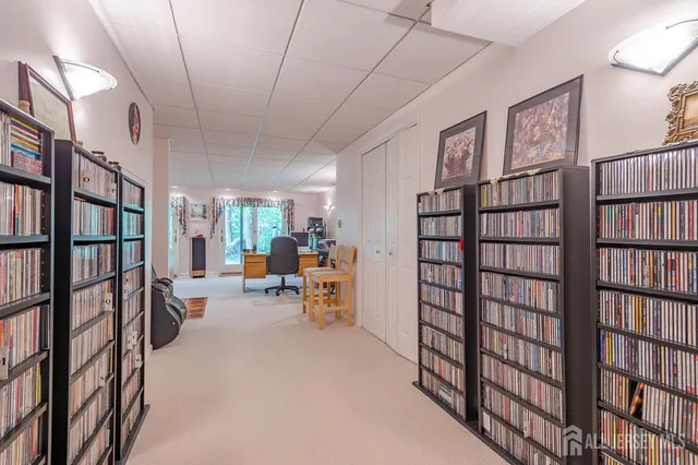 a room with furniture and window