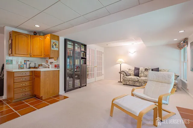 a room with furniture and window