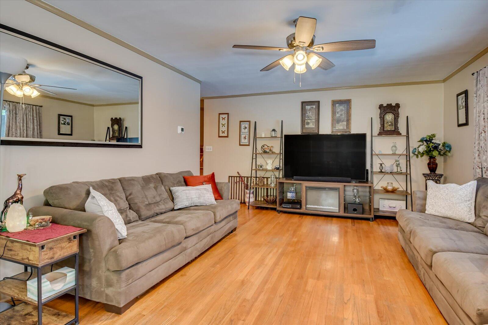 308 5th Street Jackson, SC 29831 - Photo 11 of 70 a living room with furniture and a flat screen tv