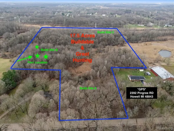$245,000 | Vl Pingree Road, Howell, MI 48843