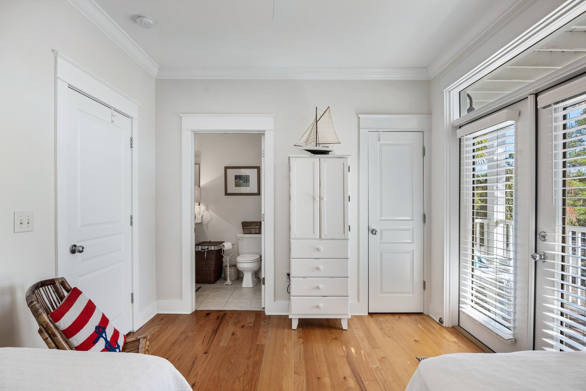 22 Moonlight Beach Lane Inlet Beach, FL 32461 - Photo 12 of 45 a living room with furniture and wooden floor
