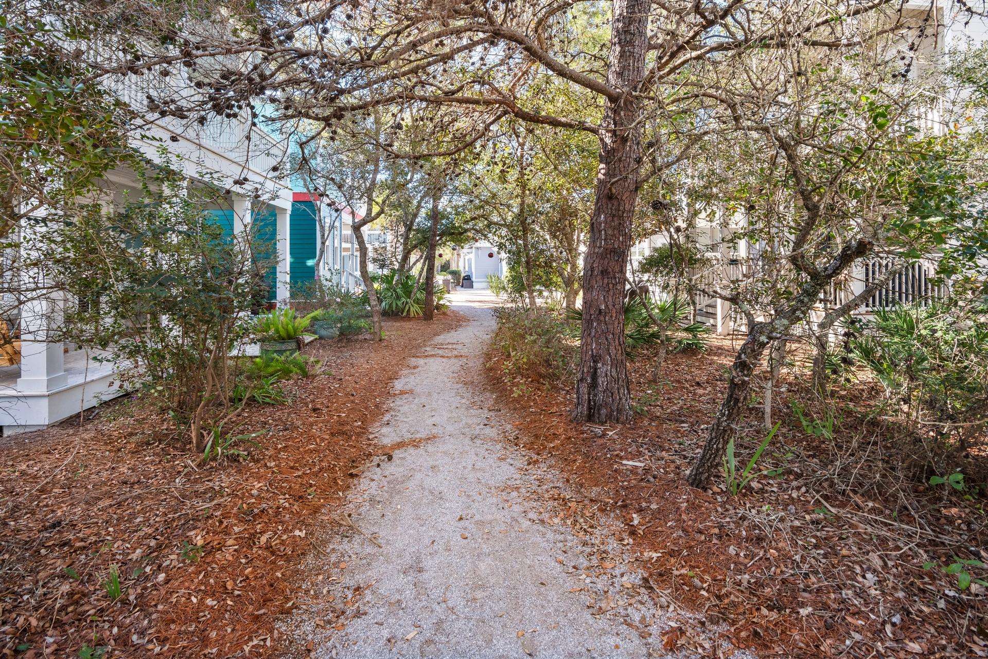 22 Moonlight Beach Lane Inlet Beach, FL 32461 - Photo 19 of 45 a pathway of a yard