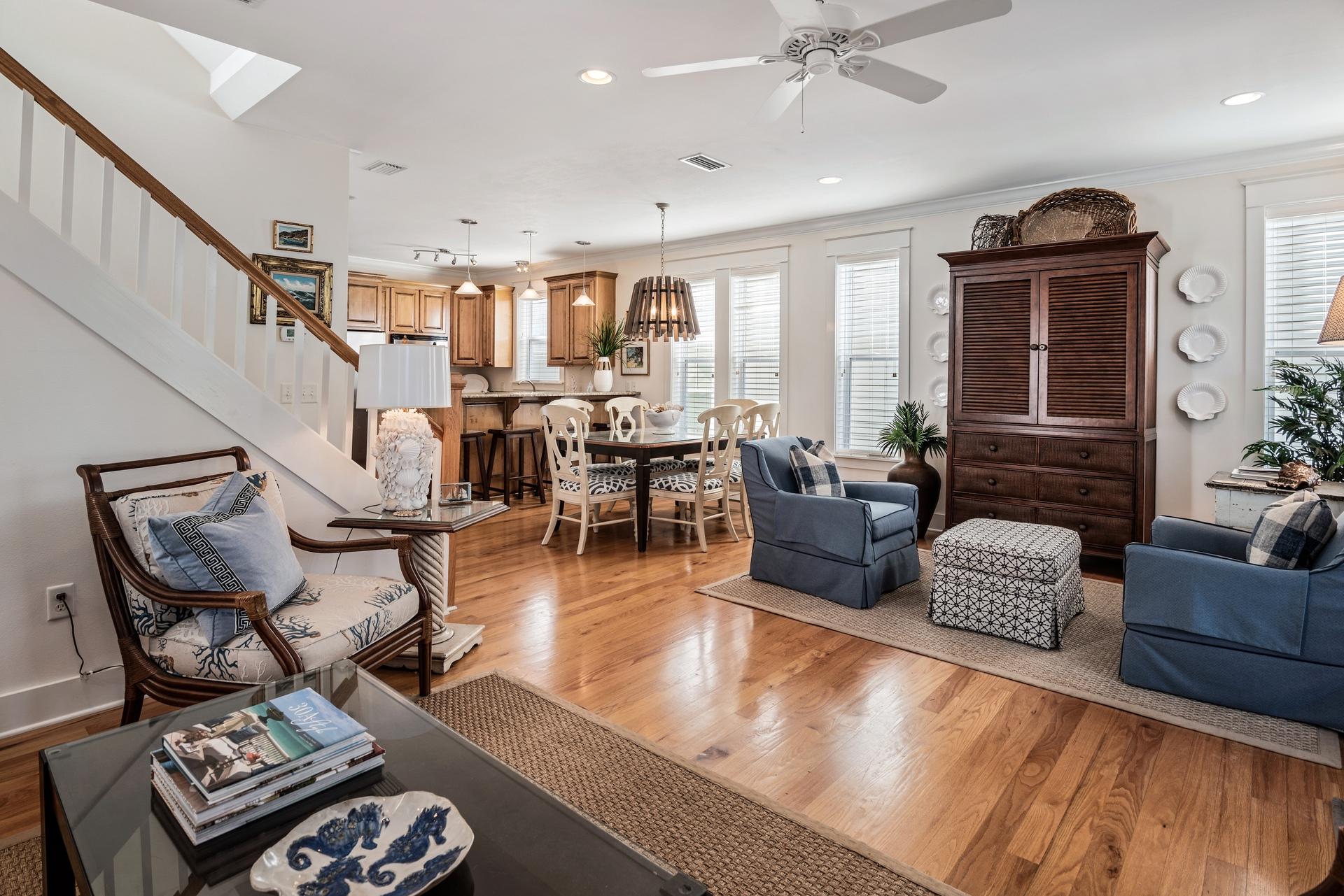 22 Moonlight Beach Lane Inlet Beach, FL 32461 - Photo 4 of 45 a living room with furniture