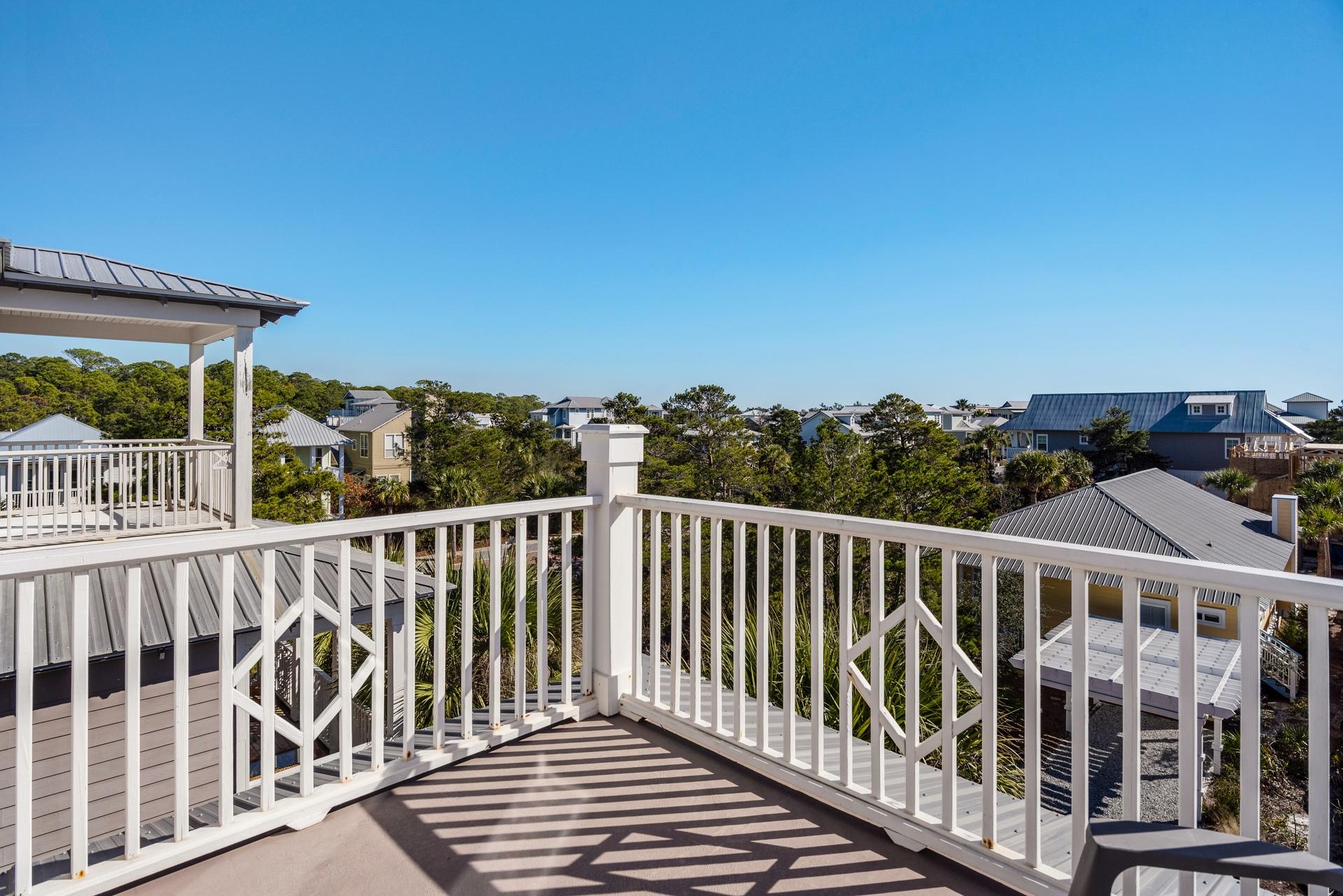 22 Moonlight Beach Lane Inlet Beach, FL 32461 - Photo 32 of 45 a view of city from a roof deck