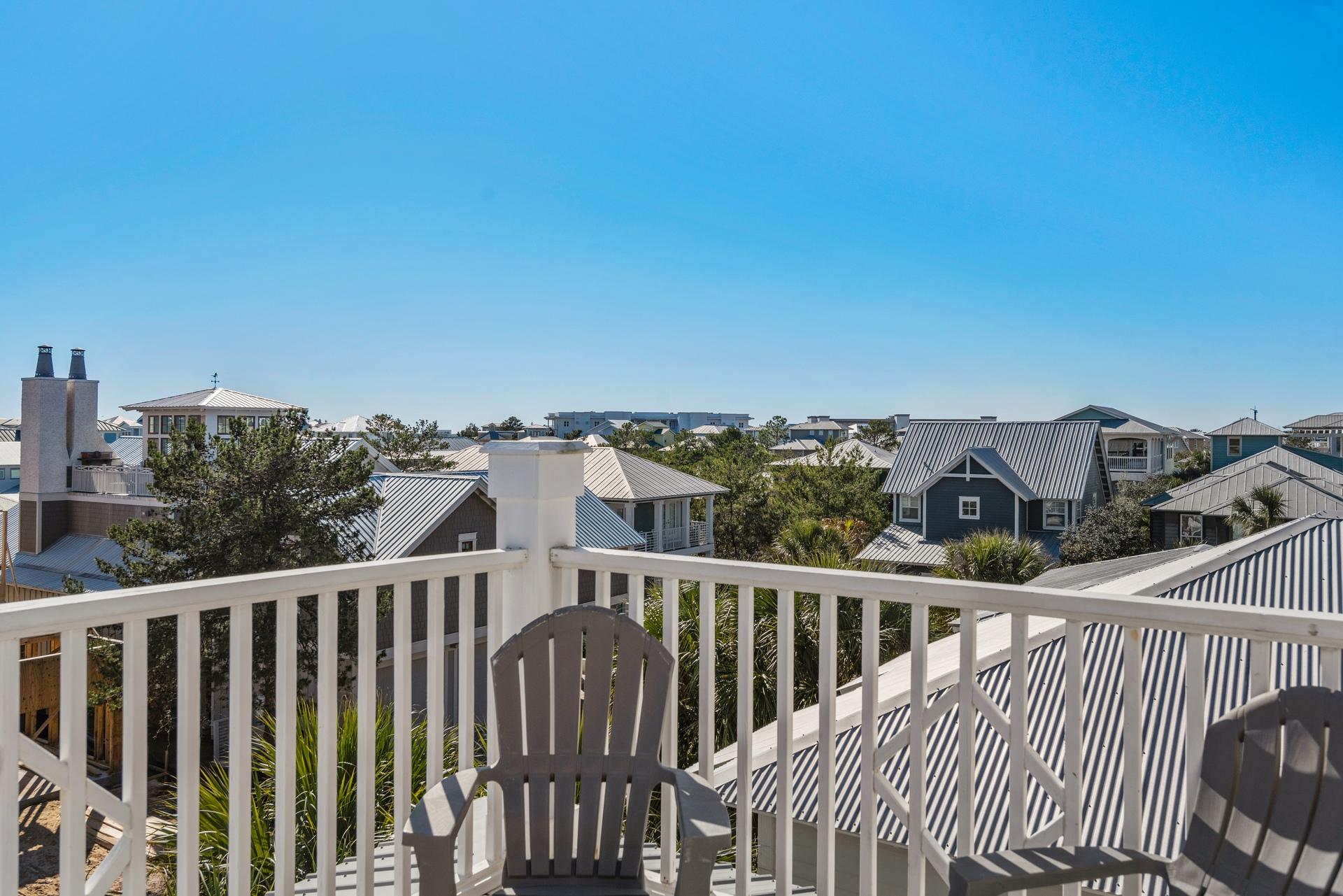 22 Moonlight Beach Lane Inlet Beach, FL 32461 - Photo 33 of 45 a view of a city from a roof deck