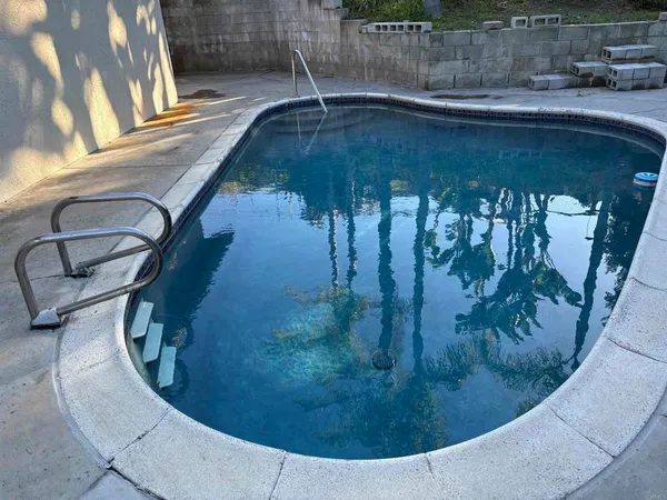 a view of a swimming pool