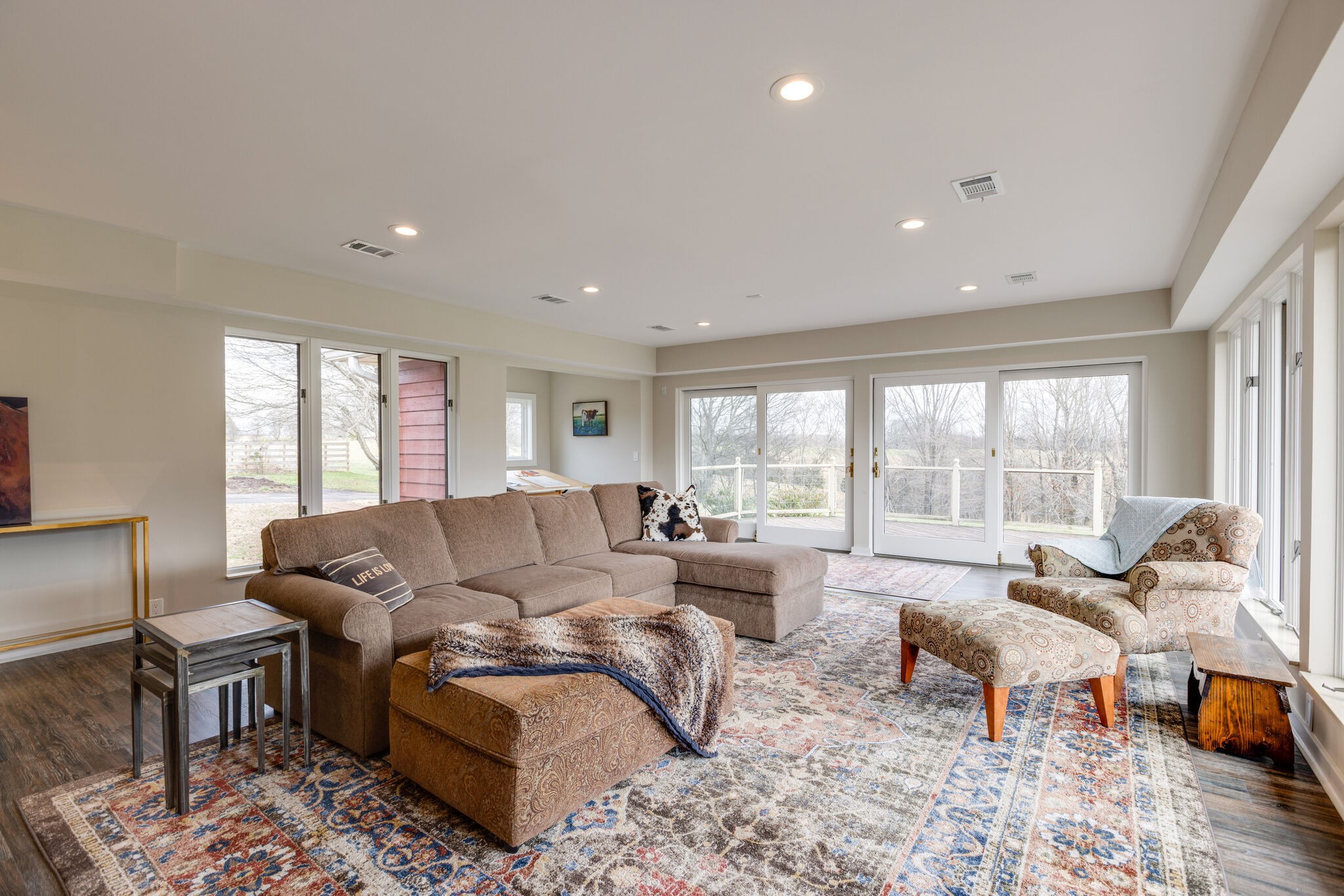 3111 Lewis Road Santa Fe, TN 38482 - Photo 16 of 40 a living room with furniture and a large window