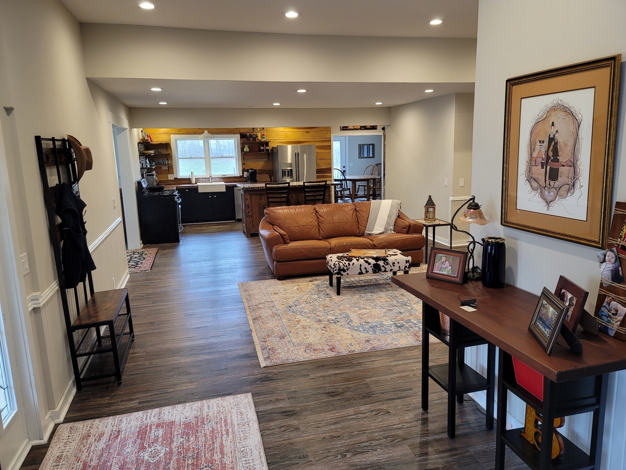 3111 Lewis Road Santa Fe, TN 38482 - Photo 18 of 40 a living room with furniture and wooden floor