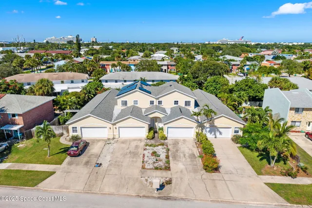 a view of a city with lot of houses