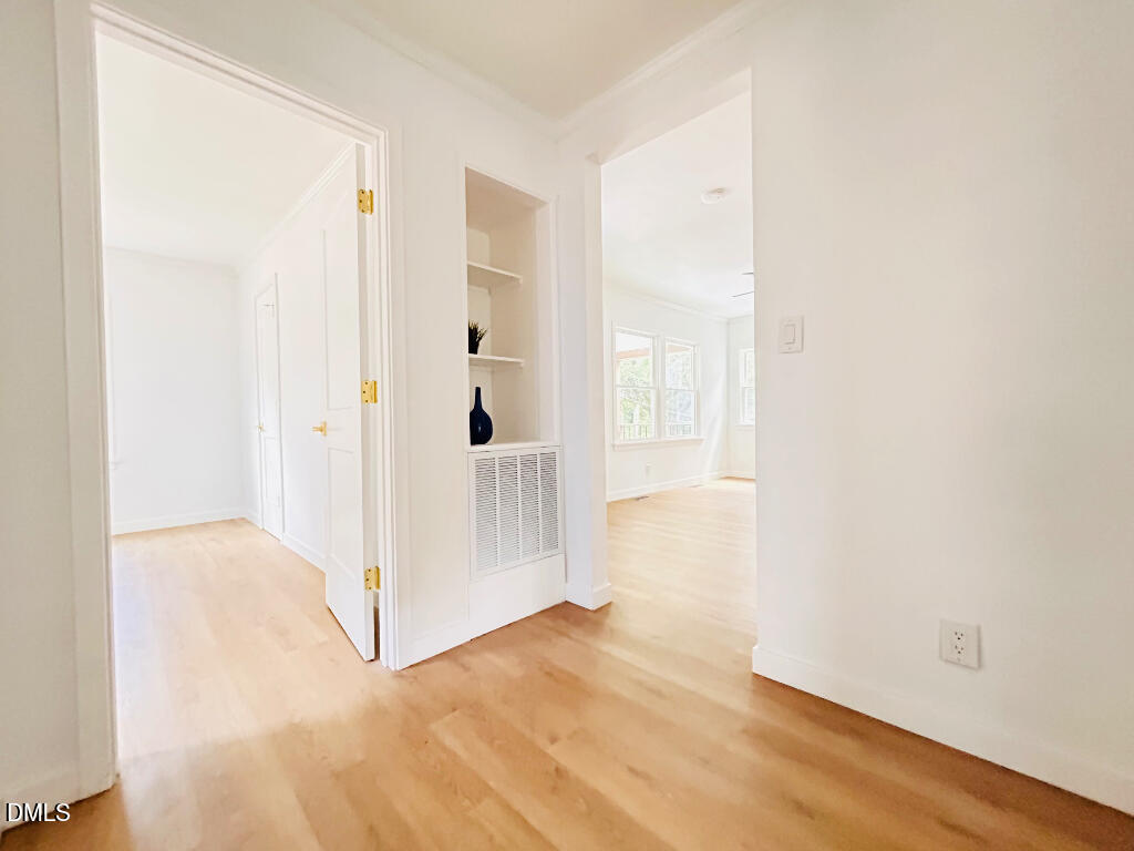 1606 James Street Durham, NC 27707 - Photo 21 of 24 a view of entryway with wooden floor