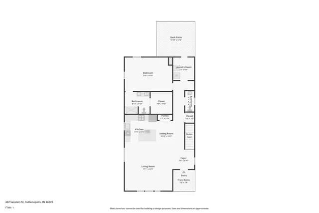 $410,000 | 422 Sanders Street, Indianapolis, IN 46225