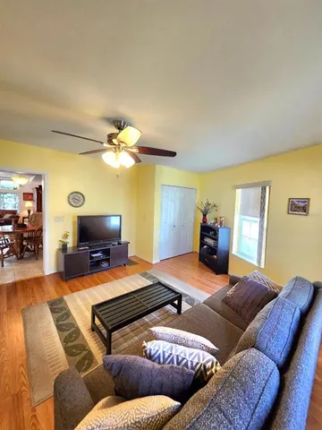 a view of an ocean beach