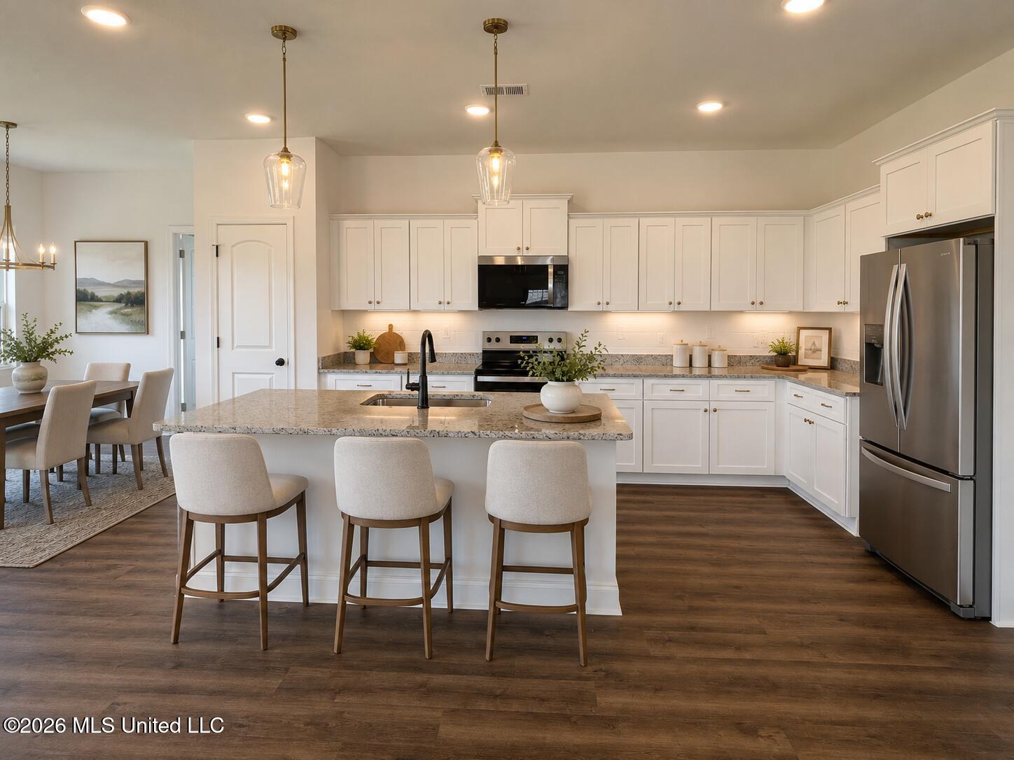 6069 River Birch Road East Walls, MS 38680 - Photo 7 of 14 virtual staged kitchen