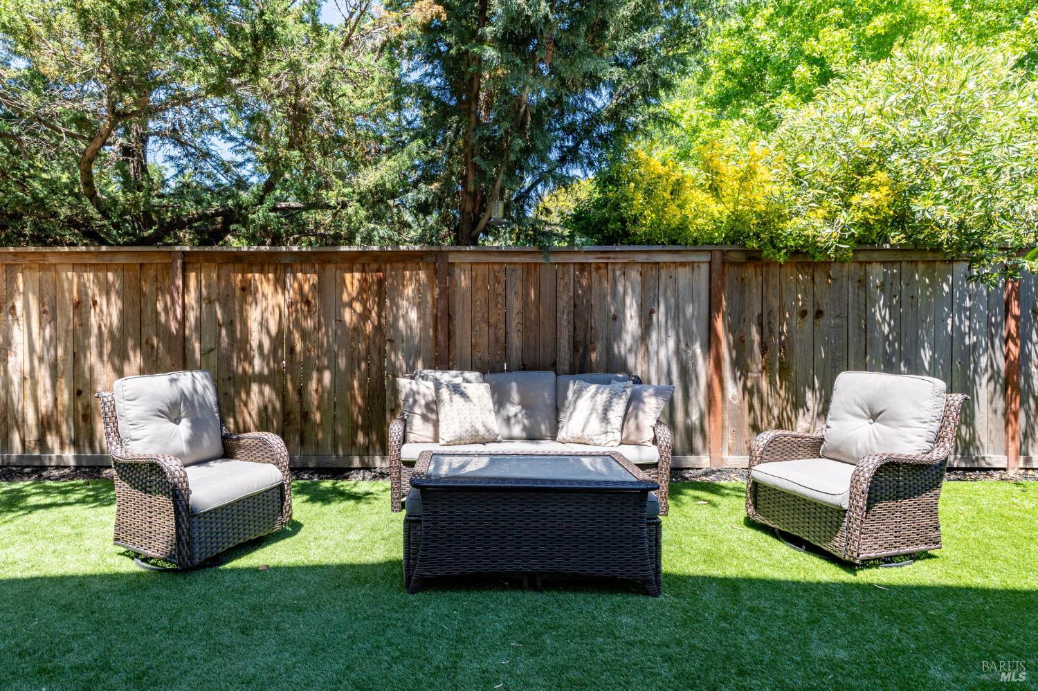 2215-2217 Versaro Drive Santa Rosa, CA 95403 - Photo 16 of 45 a view of a couches in a patio