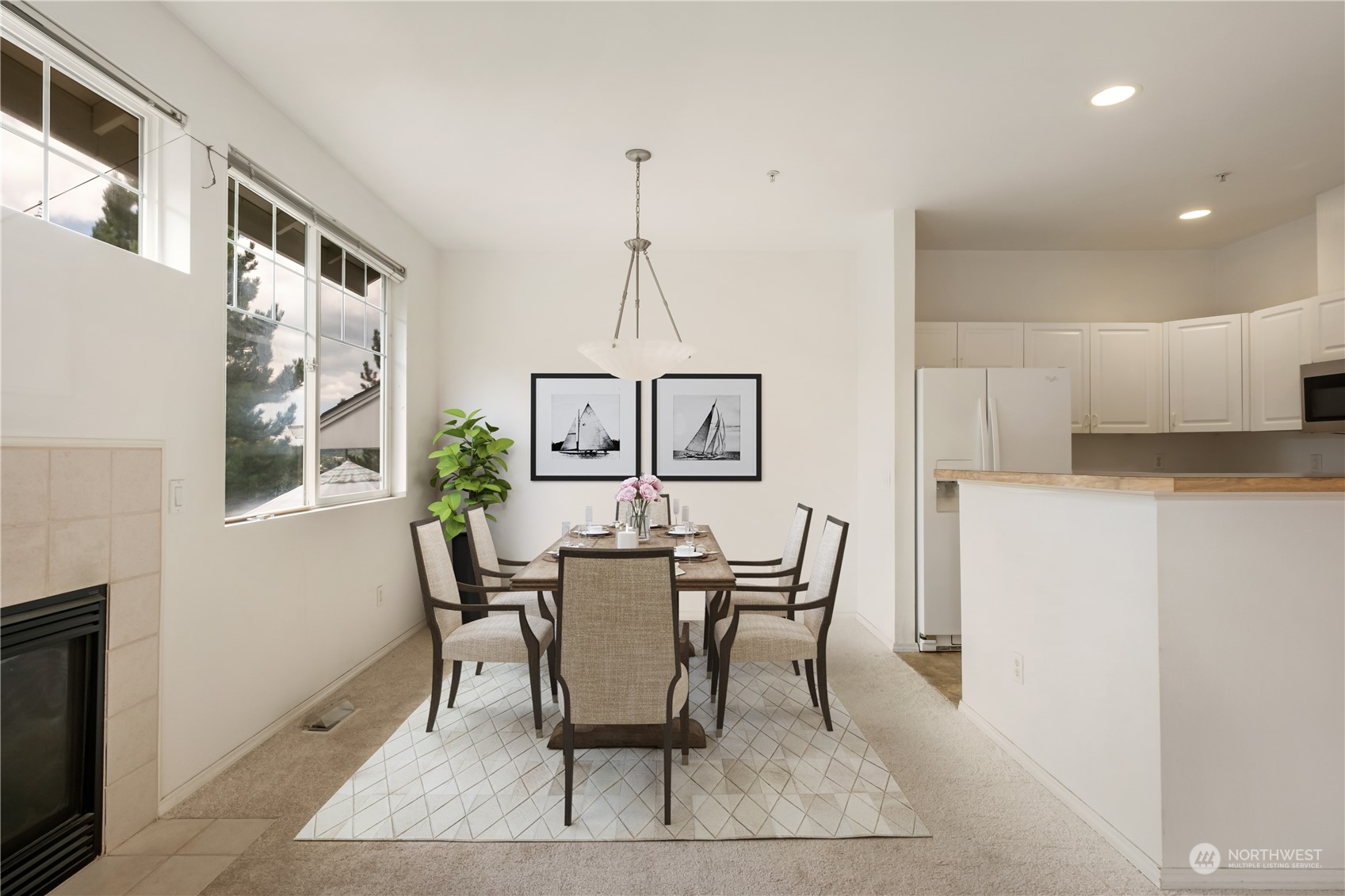 2300 Benson Road South, Unit H1 Renton, WA 98055 - Photo 6 of 27 a view of a dining room with furniture and window