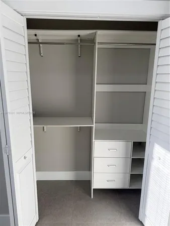 a view of closet