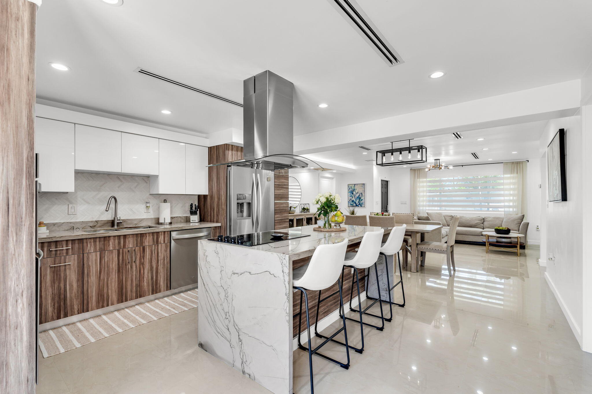 11290 Southwest 48th Street Miami, FL 33165 - Photo 16 of 53 a large kitchen with lots of counter space a sink and appliances