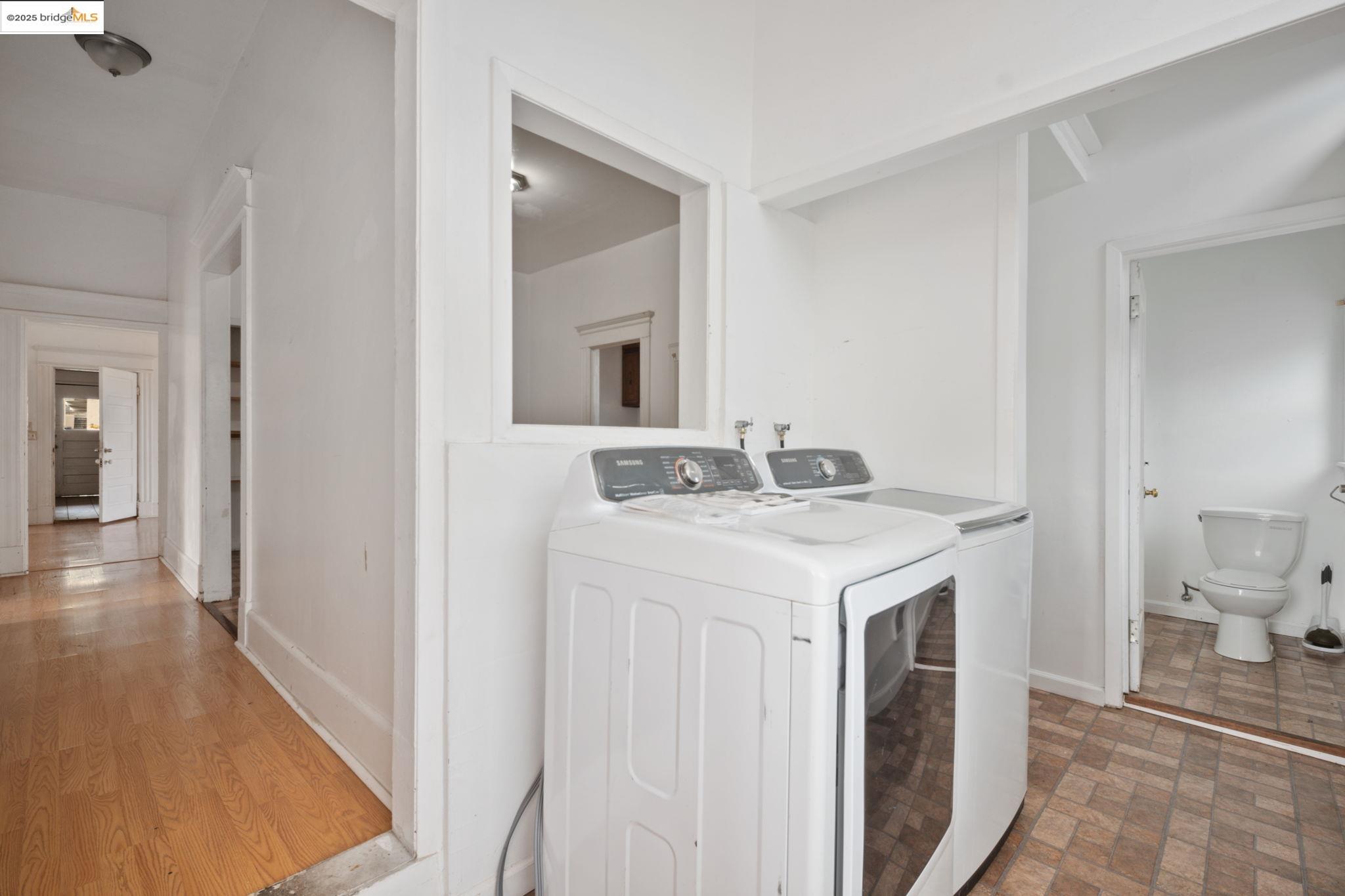 443 Watson Street Monterey, CA 93940 - Photo 17 of 51 Laundry room with independent washer and dryer and baseboards