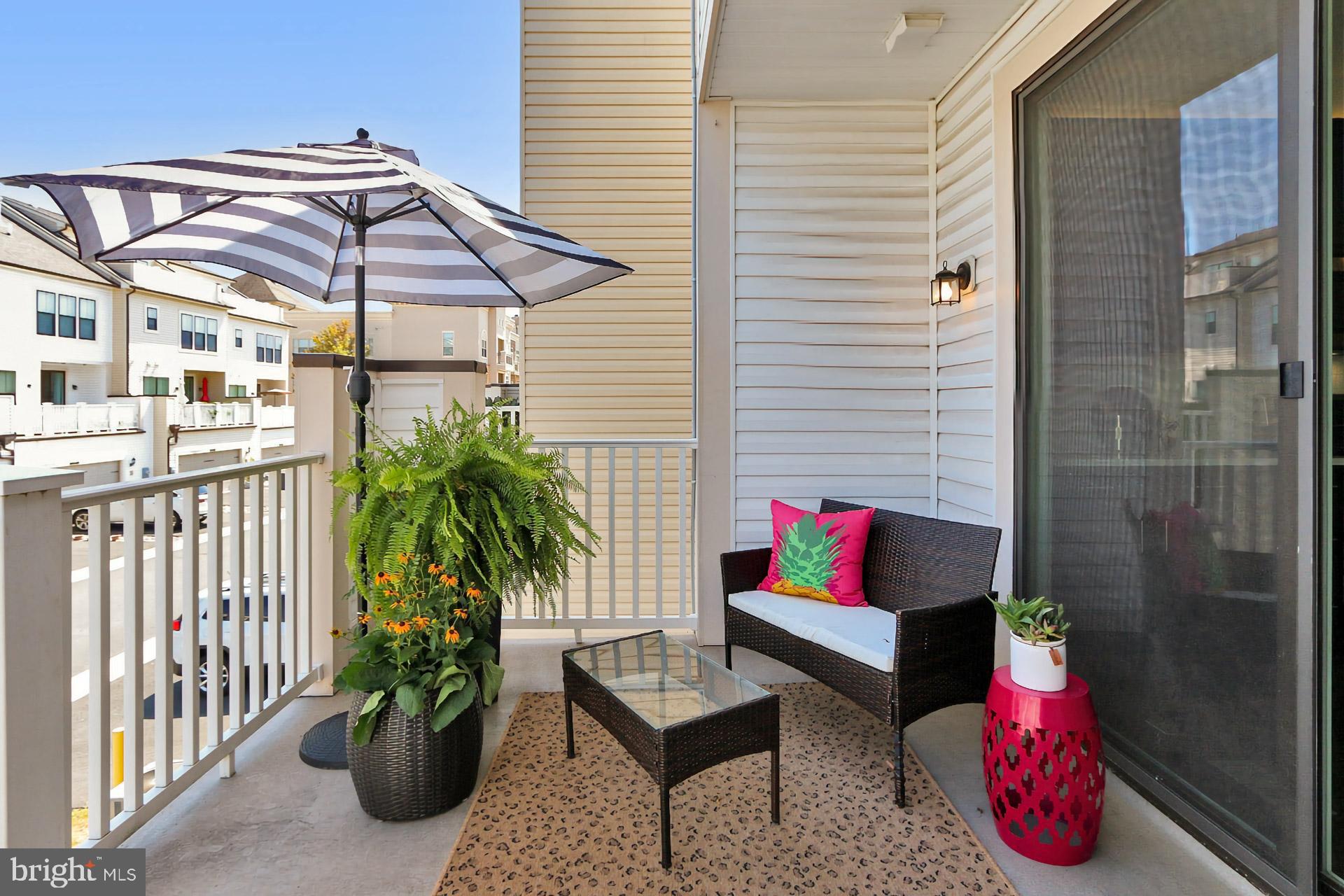 22574 Windsor Locks Square Ashburn, VA 20148 - Photo 16 of 51 Step Out Onto the Spacious Deck