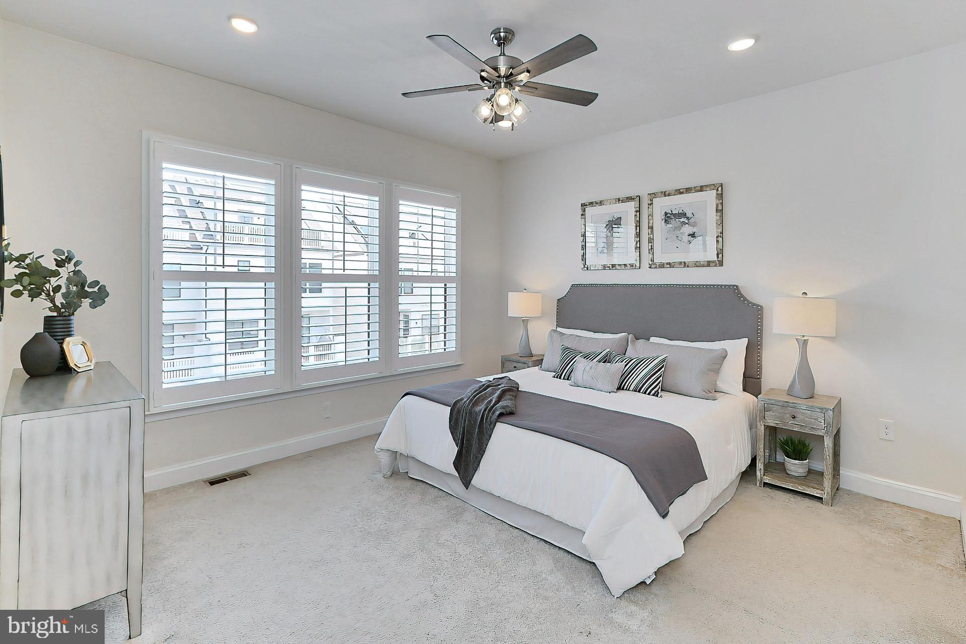 22574 Windsor Locks Square Ashburn, VA 20148 - Photo 24 of 51 Owners Suite w/ Plantation Shutters, Recessed Ltg