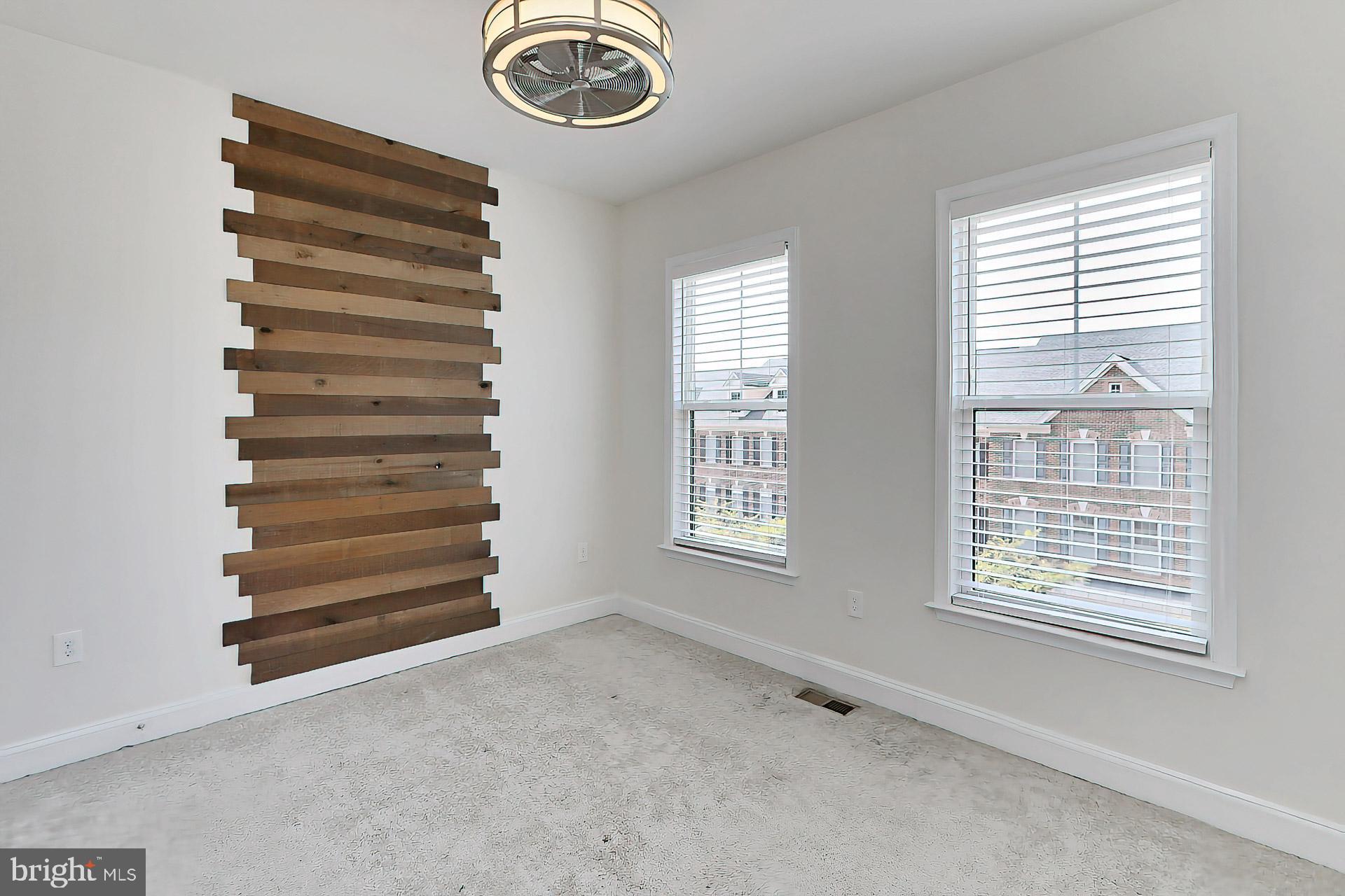 22574 Windsor Locks Square Ashburn, VA 20148 - Photo 28 of 51 Bedroom #3 w/ Decorative Headboard Wall + CF