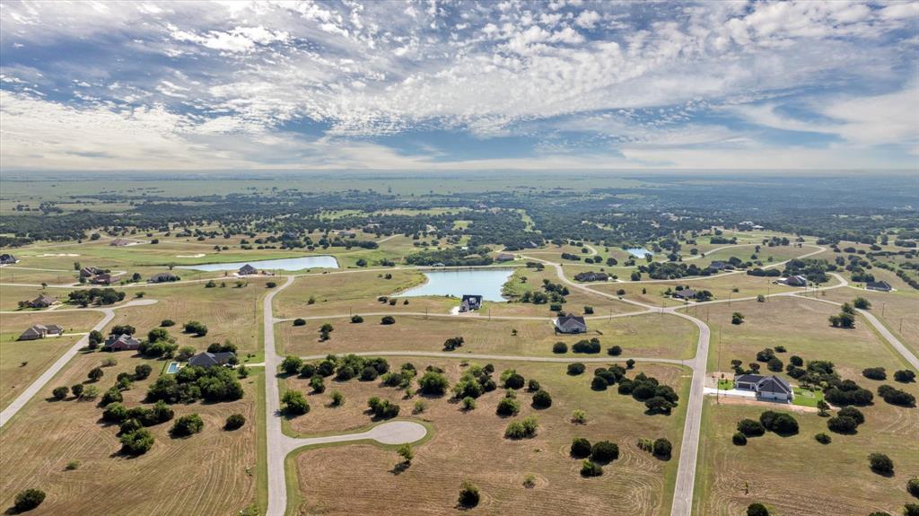 7308 Castle Royle Court Cleburne, TX 76033 - Photo 9 of 35 Aerial view with a rural view and a water view