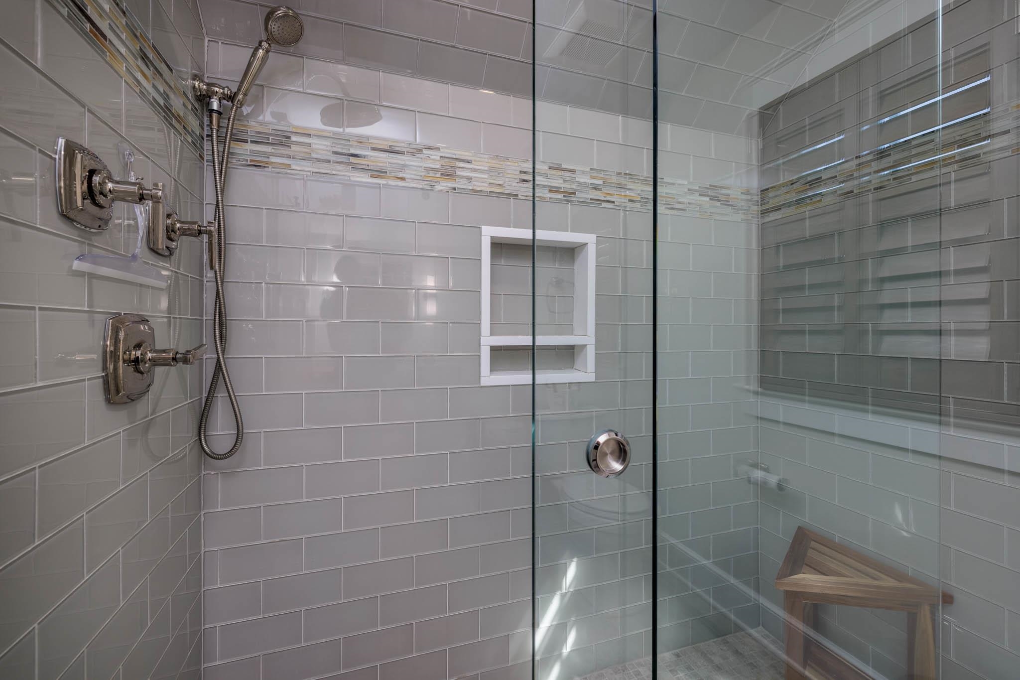 27 2nd Cape May, NJ 08204 - Photo 19 of 33 a bathroom with a shower