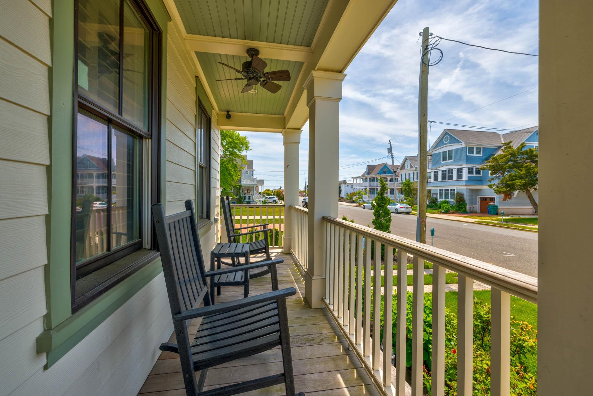 27 2nd Cape May, NJ 08204 - Photo 26 of 33 a view of a balcony with chairs