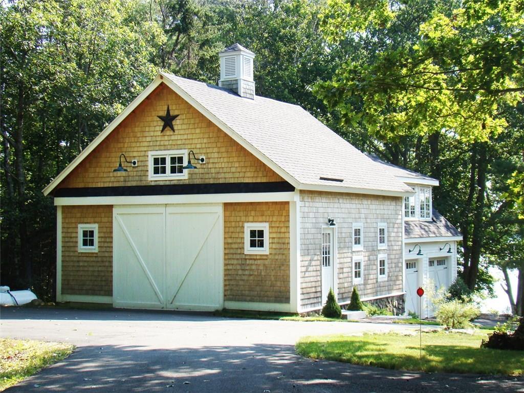348 Heath Road Bremen, ME 04551 - Photo 29 of 32 Barn doors open to accommodate 2...