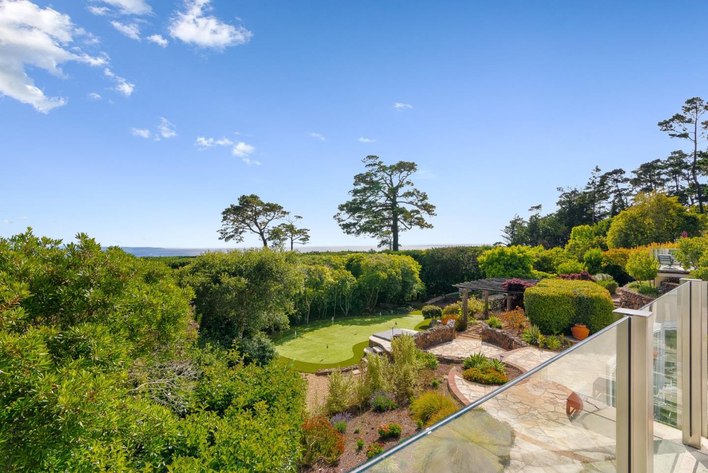 4038 Sunridge Road Pebble Beach, CA 93953 - Photo 22 of 48 a view of a garden with an outdoor space