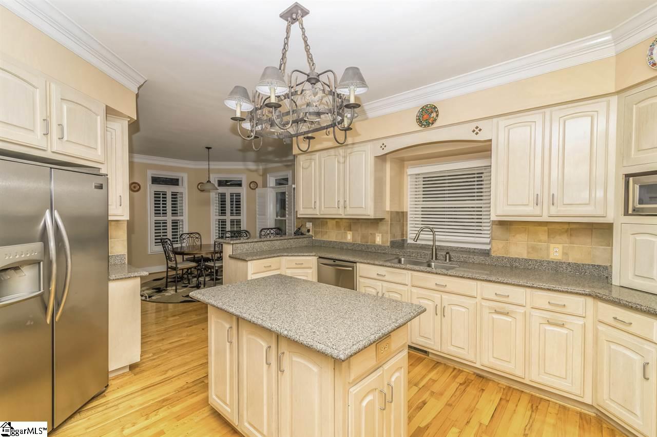 220 Block House Road Greenville, SC 29615 - Photo 13 of 36 Kitchen Opens to Spacious Breakfast Room