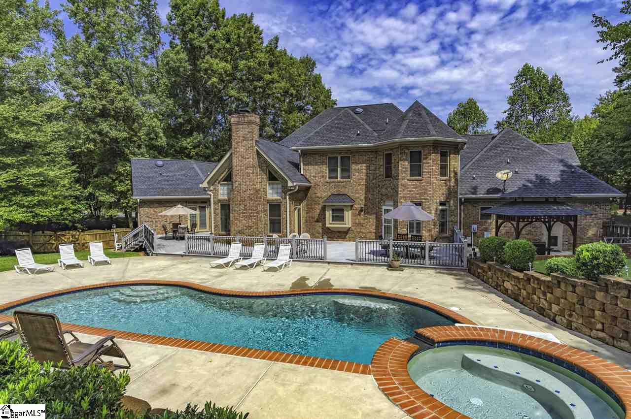 220 Block House Road Greenville, SC 29615 - Photo 3 of 36 Pool AND Hot Tub...Ahh!
