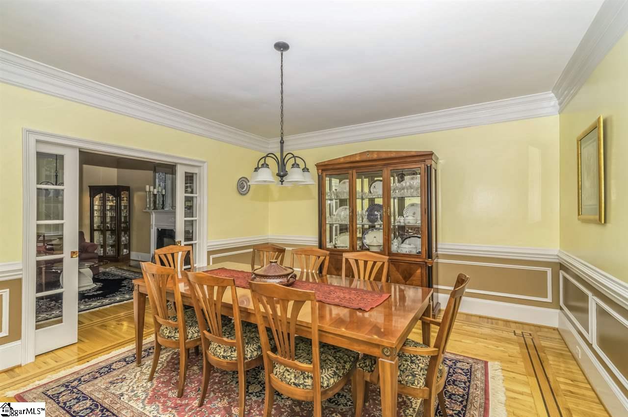 220 Block House Road Greenville, SC 29615 - Photo 8 of 36 Dining Room with French Doors